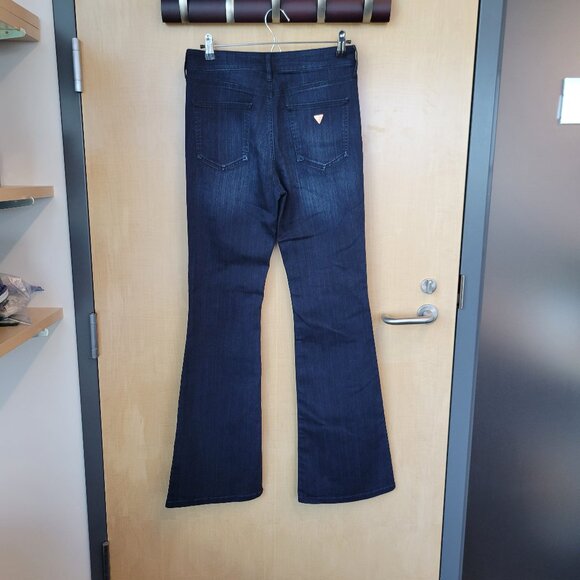 NWOT Guess Dark Wash Bell Bottom Jeans - Picture 2 of 8